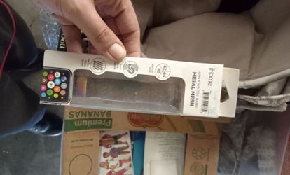 Apple metal mesh watch band