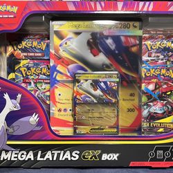 Pokemon Mega Latias EX Box (4 Packs)