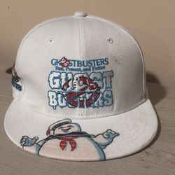 Ghostbusters ball cap Stay Puff White XL Past present And future