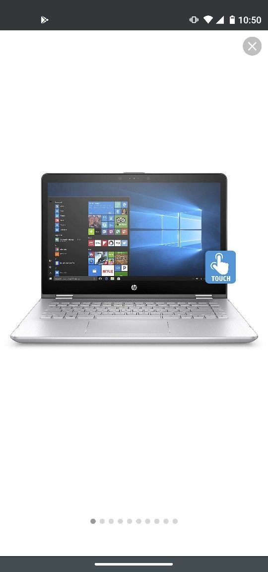 HP Pavilion X360 Silver