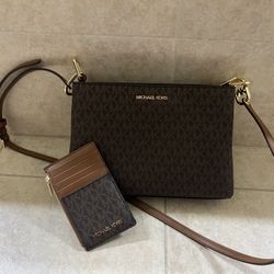 Michael Kors Shoulder Bag And Wallet