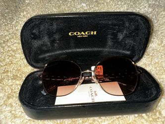 Authentic Coach aviator glasses