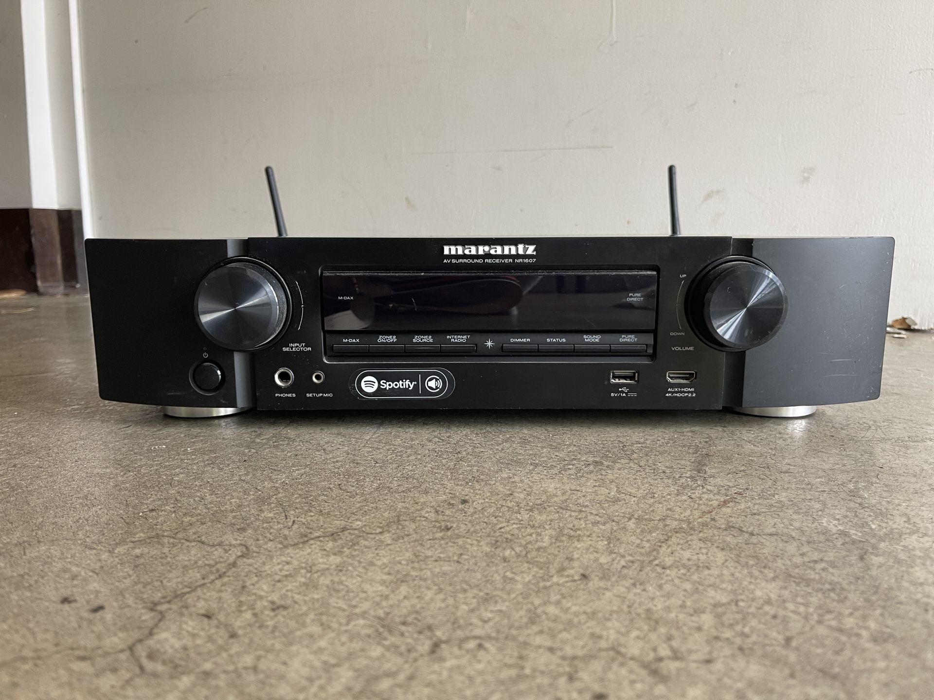 Marantz NR1607 AV Receiver Used Compact 7.2 Channel Audio Receiver