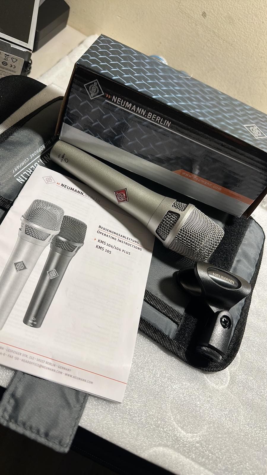 NEUMANN KMS 105 PROFESSIONAL MICROPHONE 🎤