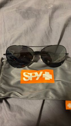 Spy+ Aviator Sunglasses with Pouch very lightly used