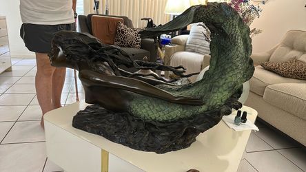 Diving Mermaid Coffee Table