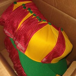 Blank Caps Red, Yellow, And Green 