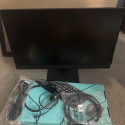 Benq 23.8” Monitor GW2490-L Type/Type Comes With Keyboard And Headset 