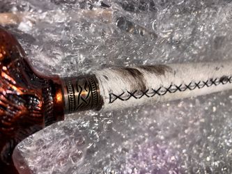 Antique Victorian Wooden Walking Sticks Rabbit Head Handle Vintage(NOT MEDICAL)