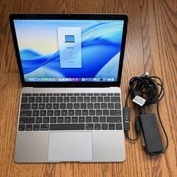 MacBook Retina 12” 2017/8GB RAM/256GB SSD/MacOS Sequoia/Good Battery