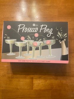 Prosecco Ping! Game night! 10 bucks or best offer