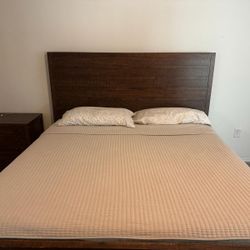 King Size Bedroom Set No Mattress Included!!