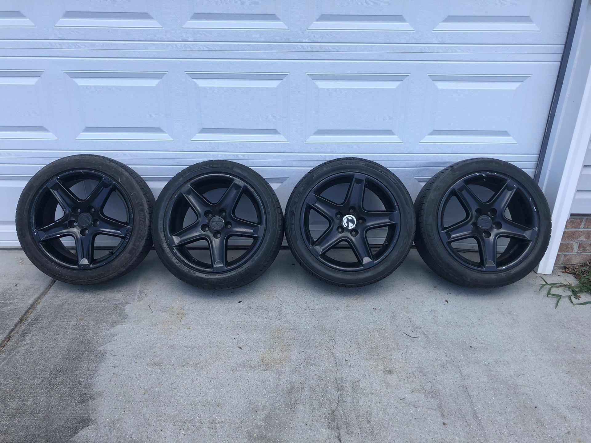 5x114.3 Acura Rims and Tires ( Set of Four )