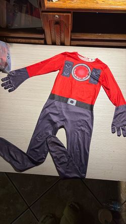 Titan Speaker man  Costume Jumpsuit with Gloves