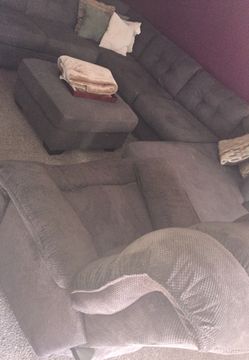 Lazy boy recliner brown