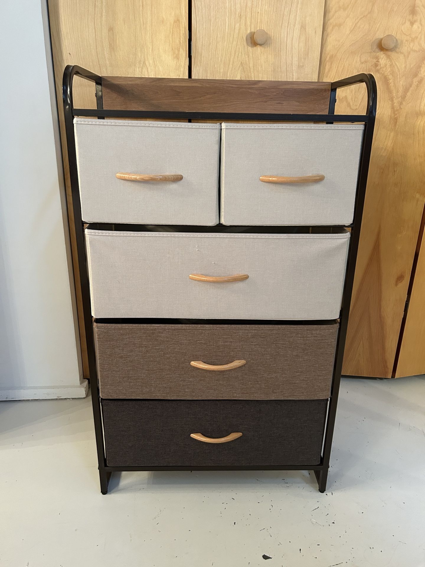 Costway 5-Drawer Dresser Storage