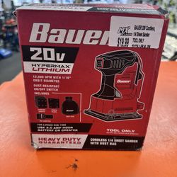 Bauer 2015C-B 1/4 Sheet Sander