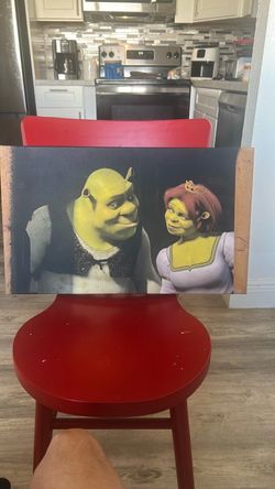 Shrek and Fiona Canvas Wall Art