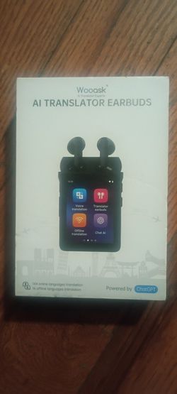 Ai Translator Earbuds With Chat Gbt