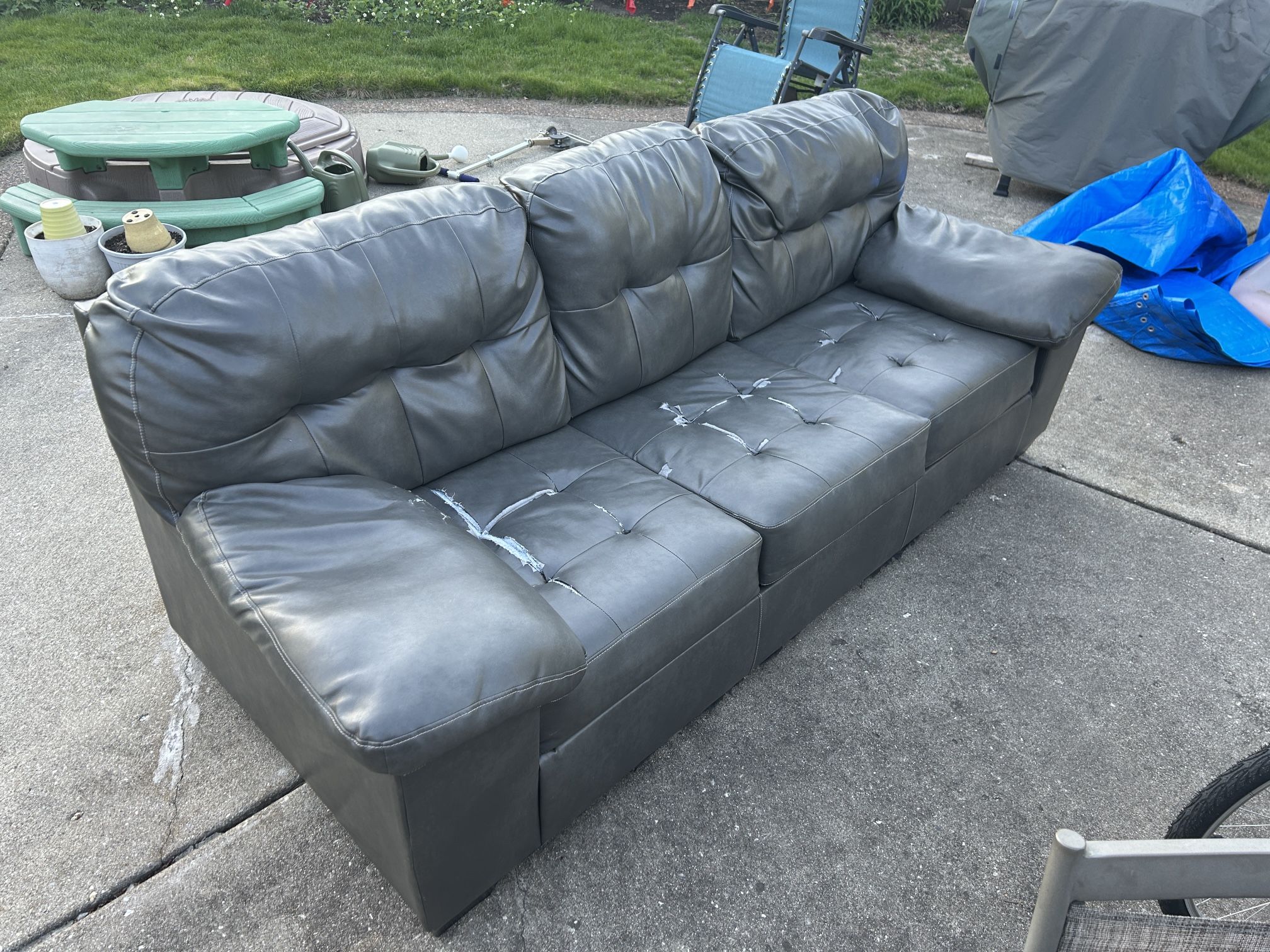 Grey Couch/Sofa