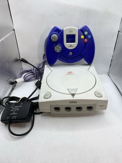 Vintage Sega Dreamcast Console W Controller + Cables Retro Tested Authentic