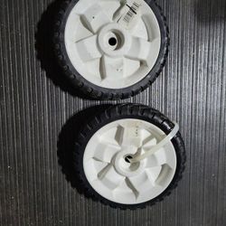 2 Toro Mower Wheels New . 8 In Big. 