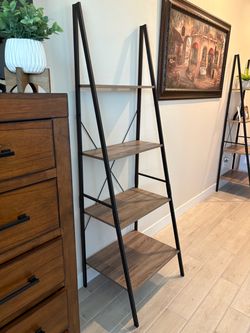 4-Tier Ladder Shelf Bookcases
