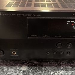 Yamaha HTR-6230 Natural Sound AV Receiver HDMI HOME THEATER No Remote - TESTED & WORKING