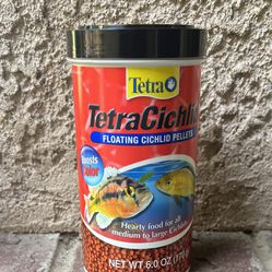 New Tetra TetraCichlid Floating Pellets Fish Food, 6-Ounce I have 10  $6 each 