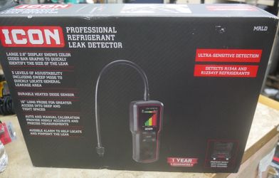 ICON MRLD Professional Refrigerant Leak Detector - 59375 - NEW IN BOX. F(contact info removed)5
