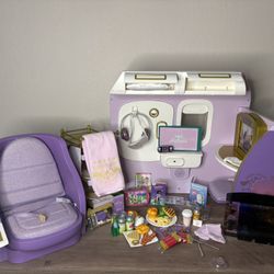 USED - American Girl Doll Air Line Play Set