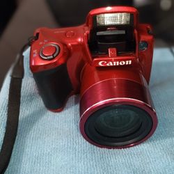 Canon PowerShot SX410 IS (RED) with 32 GB SD Card