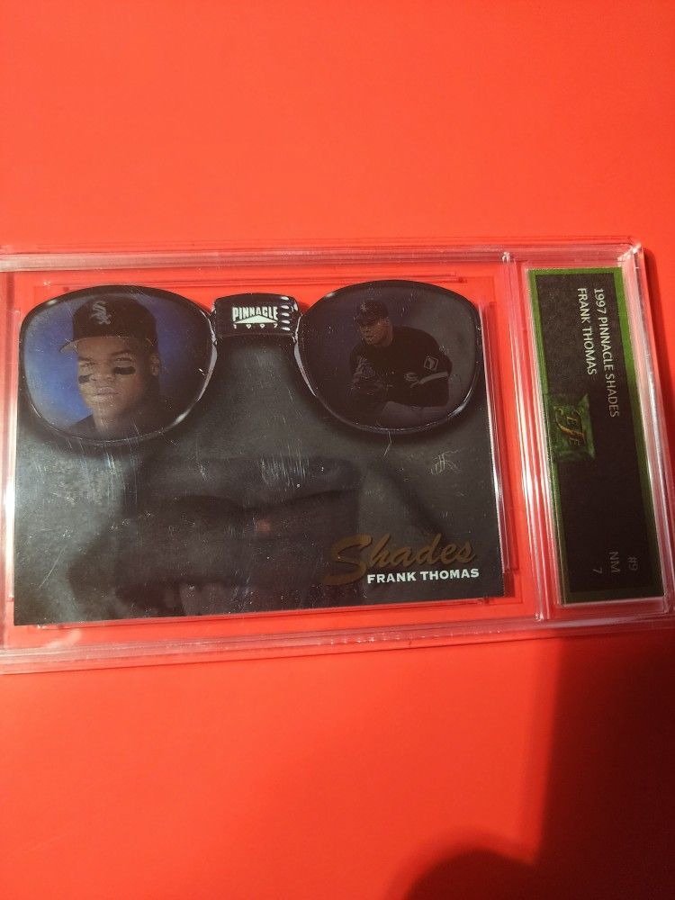 1997 Pinnacle Shades Frank Thomas #9 HOF EJE NM