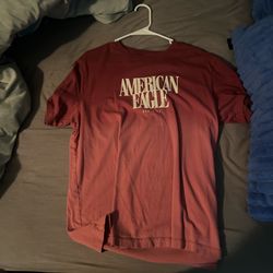 American Eagle Red Shirt
