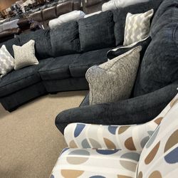 Entertainment Cuddler Cozy Sectional!