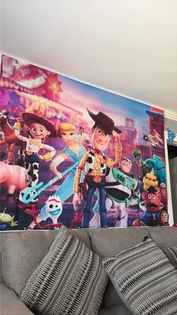 Toy Story backdrop And banner