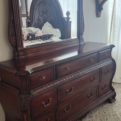 Dresser And Mirror