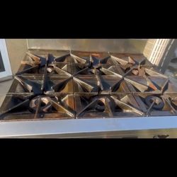 Wolf Comercial Stove 6 Burners