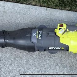 Ryobi 160 MPH 520 CFM 25cc Gas Jet Fan Leaf Blower. Works great