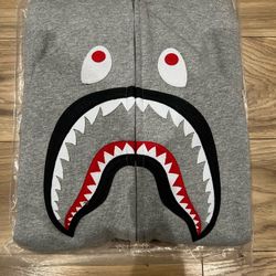 Grey Bape Hoodie