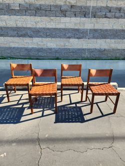 Mid Century Glenn Of California Dining Chairs 