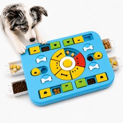 Gpymosx Interactive Dog Puzzle Toy & Slow Feeder, Dog Puzzle Feeder, 15.4"