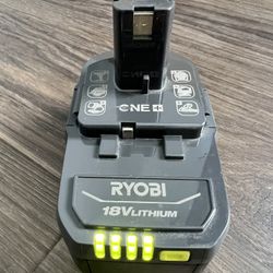 Ryobi 18V Lithium Battery 4Ah