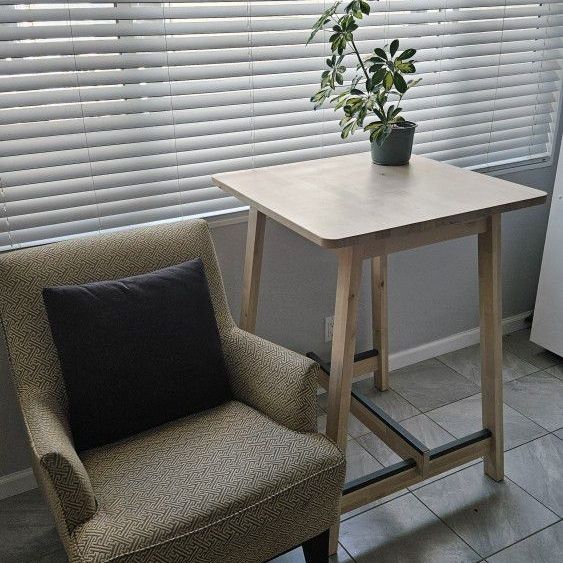 Brand New IKEA Norraker Bar Table Solid Wood for Sale in San