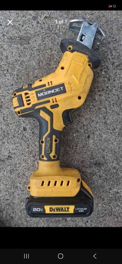 Hackzall with Dewalt battery