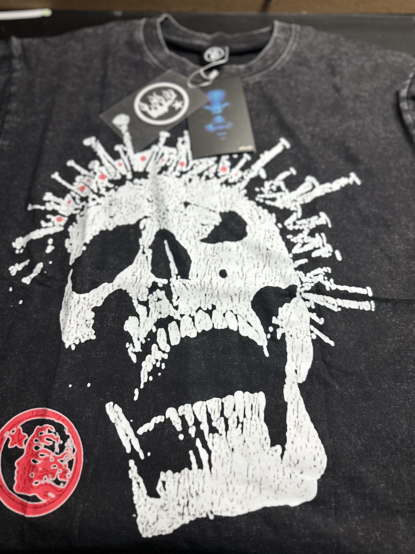 Hell Star Shirt With Back Logo