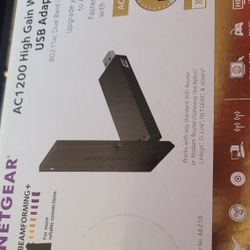 Netgear AC1200 High Gain Wifi Usb Adapter 