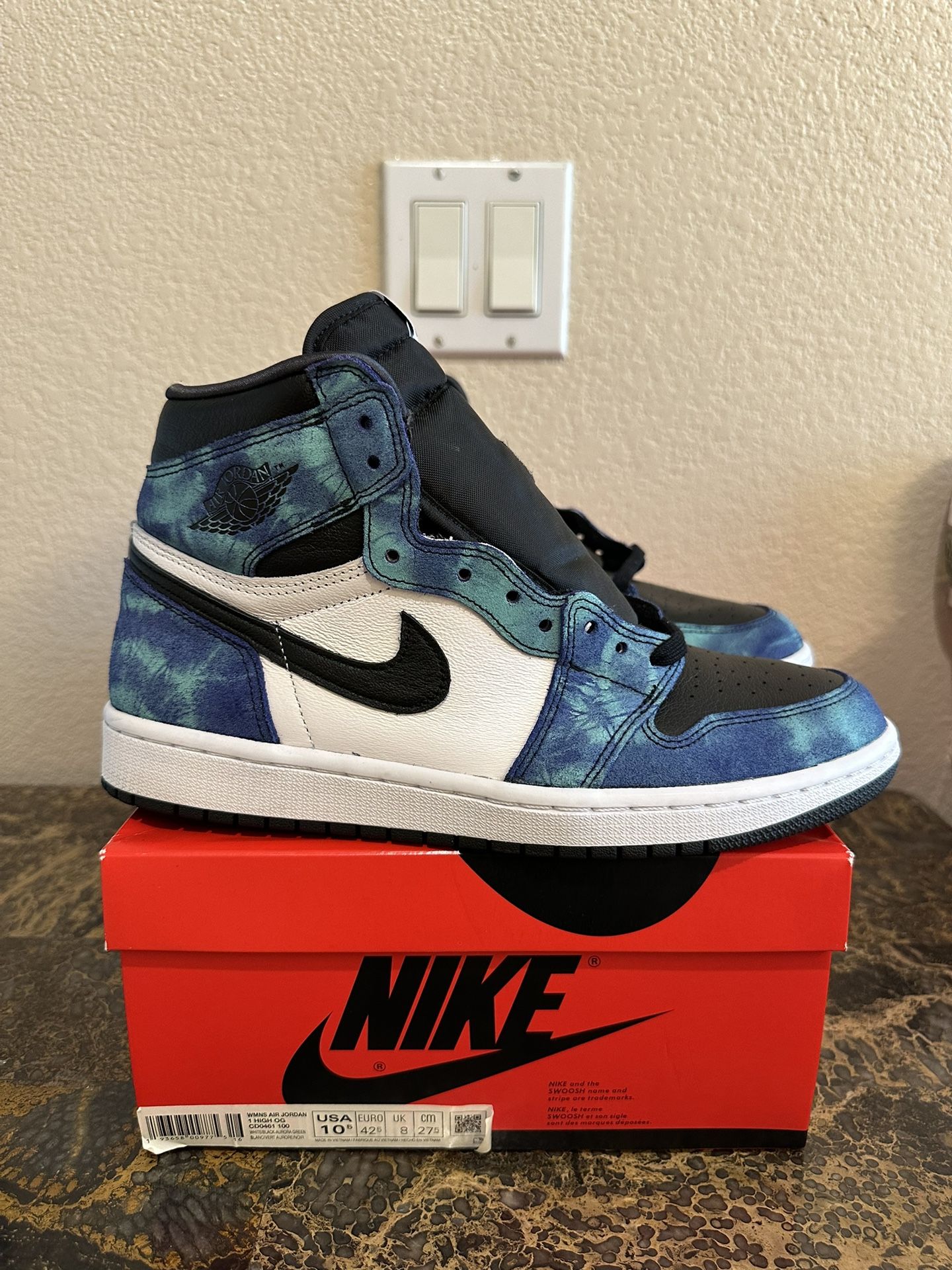 Jordan 1 High Tie  Dye