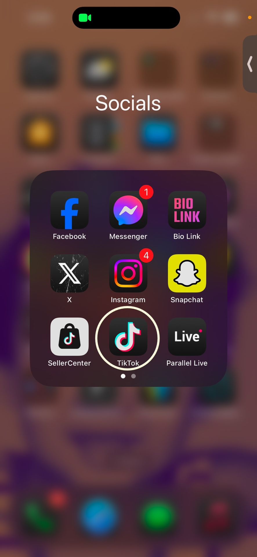 iPhone 14 Pro Max. Gold. TikTok And CapCut Apps Installed