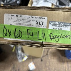 13-21 Infiniti Qx60 Lt Ft Window Regulator